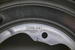 Yamaha - 03 Yamaha Warrior 350 Front Wheels Rims 10X6 4/156 YFM350X - Image 4