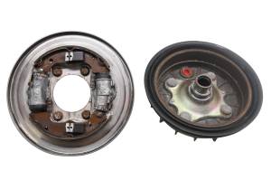 Honda - 93 Honda Fourtrax 300 4x4 Front Left Brake Drum Housing TRX300FW - Image 2