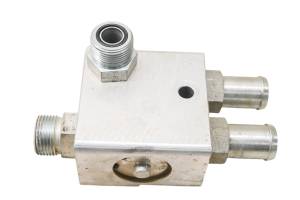 18 John Deere Gator RSX860M Coolant Line Block Fitting
