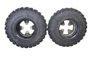 Can-Am - 21 Can-Am Outlander 570 4x4 Front Wheels Rims & Tires 205/80-12 4/134 - Image 2
