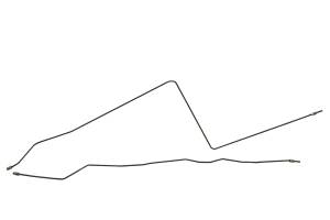 23 Kubota RTV-XG850 Rear Brake Lines Sidekick 850