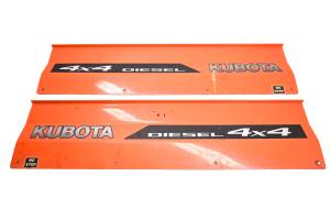 11 Kubota RTV 900 XT Diesel Rear Cargo Box Covers Left & Right