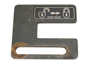 13 Kubota RTV900XT Lock Lever Bracket