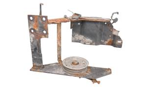 15 Kubota RTV1100CWX Ac Compressor Bracket Mount & Tension Pulley