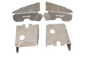 11 Polaris RZR 800 EFI 4x4 Front & Rear A-Arm Cv Guard Covers Aluminum Products - Image 3
