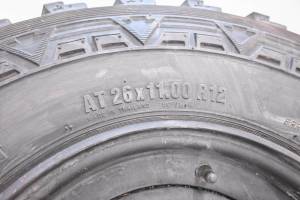 Kawasaki - 19 Kawasaki Mule Pro-DX EPS Rear Wheels Rims & Tires 26X11R12 4/156 KAF1000E - Image 4