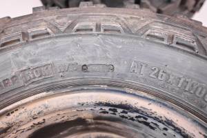 Kawasaki - 19 Kawasaki Mule Pro-DX EPS Rear Wheels Rims & Tires 26X11R12 4/156 KAF1000E - Image 5