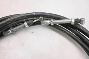 Kawasaki - 19 Kawasaki Mule Pro-DX EPS Parking Brake Cables Left & Right KAF1000E - Image 3