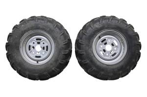 05 Can-Am Outlander 800 Max 4x4 Rear Wheels Rims & Tires 25X11R12 4/137 Bombardier