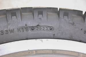 Suzuki - 00 Suzuki DRZ400E Rear Wheel Rim & Tire 120/80-18 - Image 4