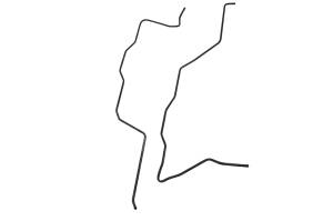 Kawasaki - 19 Kawasaki Mule Pro-DXT Fuel Return & Feed Lines KAF1000A - Image 2