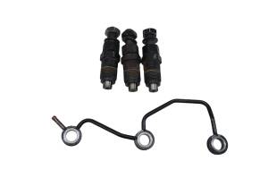 19 Kawasaki Mule Pro-DXT Fuel Injectors & Return Pipe KAF1000A