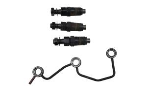 Kawasaki - 19 Kawasaki Mule Pro-DXT Fuel Injectors & Return Pipe KAF1000A - Image 2