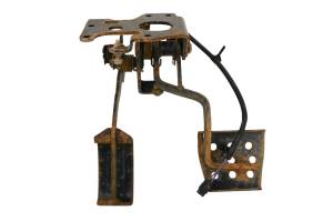 Kawasaki - 21 Kawasaki Mule Pro-DXT Gas Brake Pedal Assembly KAF1000 - Image 3