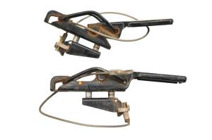 Kawasaki - 21 Kawasaki Mule Pro-DXT Tailgate Latches & Cables KAF1000 - Image 1