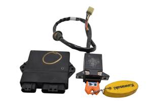 07 Kawasaki Ultra 250X Electric Control Unit Ecu & Key Switch JT1500