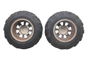 Polaris - 07 Polaris Hawkeye 300 4x4 Front Wheels Rims & Tires 23X8-12 4/156 - Image 2