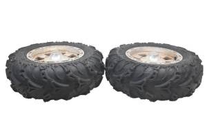 Polaris - 07 Polaris Hawkeye 300 4x4 Front Wheels Rims & Tires 23X8-12 4/156 - Image 3