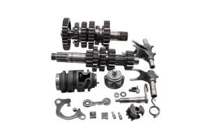 06 Kawasaki KX250F Transmission Shift Forks & Drum