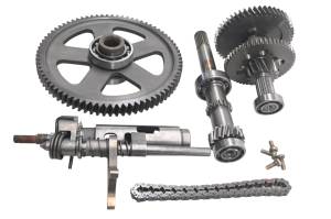 Polaris - 07 Polaris Hawkeye 300 4x4 Transmission Shift Forks & Drum - Image 3