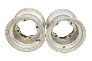 Polaris - 03 Polaris Predator 500 2x4 Rear Wheels Rims 10X8.5 4/156 - Image 1