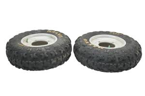 Polaris - 06 Polaris Predator 500 2x4 Front Wheels Rims & Tires 21X7-10 4/156 - Image 3