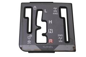 Kubota - 23 Kubota RTV520 Gear Shift Lever Cover - Image 1