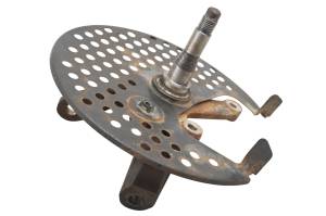 02 Honda TRX300EX Front Left Spindle Knuckle Sportrax 300 2x4