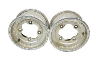 96 Honda TRX300EX 2x4 Front Wheels Rims 10X5.5 4/144 Sportrax 300
