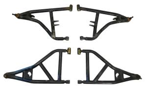 SuperATV - 23 Polaris General XP4 1000 Ultimate Front High Clearance 1.5" Offset A-Arm Kit SuperATV - Image 2