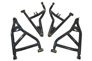 SuperATV - 23 Polaris General XP4 1000 Ultimate Front High Clearance 1.5" Offset A-Arm Kit SuperATV - Image 3
