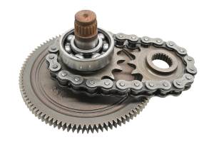 Polaris - 99 Polaris Scrambler 500 4x4 Transmission Output Shaft Gear & Chain - Image 3
