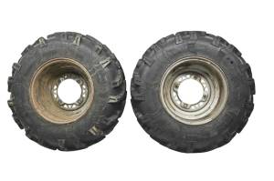 Polaris - 00 Polaris Scrambler 500 4x4 Front Wheels Rims & Tires 25X8-12 4/156 - Image 2