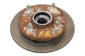 21 Kubota RTV-XG850 Front Or Rear Wheel Hub & Rotor Left Or Right Sidekick 850