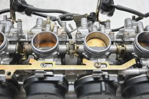 98 Suzuki GSX-R600 Carburetor Carb Mikuni For Parts - Image 7