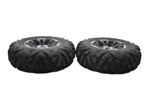 23 Bighorn Explorer 450 VXL-T Front Wheels Rims & Tires 25X8-12 4/110 - Image 3