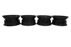 Polaris - 23 Polaris Pro-XD Mid-Size Crew Front & Rear Wheels Rims Carlisle 12X6 4/156 - Image 3