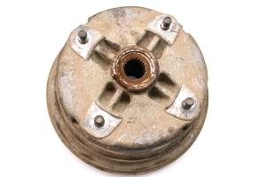 03 Kawasaki Bayou 250 2x4 Rear Brake Drum Hub Assembly KLF250