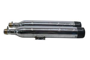 20 Harley-Davidson FXBB Street Bob Muffler Exhaust Pipes With Tab Performance 3.5" Tips
