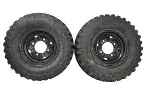 21 Polaris Pro XD 4000D Rear Wheels Rims & Tires 4/156 26X10-12