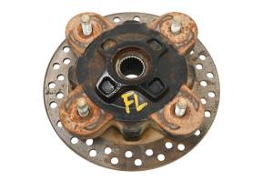 21 Polaris Pro XD 4000D Front Wheel Hubs & Rotors Left & Right