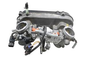 08 Kawasaki Brute Force 750 4x4i Throttle Body Mikuni KVF750 - Image 3
