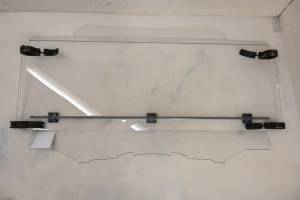 Yamaha - 17 Yamaha Wolverine R-Spec EPS Folding Windshield YXE700 - Image 3