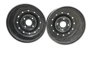 Yamaha - 17 Yamaha Wolverine R-Spec EPS Rear Wheels Rims 4/110 12X7 YXE700 - Image 2