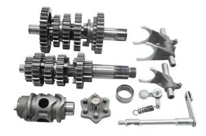 14 Kawasaki KX85 Transmission Shift Forks & Drum