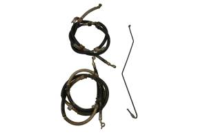 Yamaha - 17 Yamaha Wolverine R-Spec EPS Brake Lines YXE700 - Image 3
