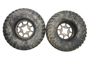 Can-Am - 15 Can-Am Maverick 1000R EFI CVT 4x4 Front Wheels Rims & Tires 4/137 14X6.5 30X10.0R14 - Image 2