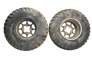 Can-Am - 15 Can-Am Maverick 1000R EFI CVT 4x4 Rear Wheels Rims & Tires 4/137 14X8 30X10.0R14 - Image 2