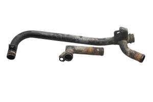 Kawasaki - 06 Kawasaki Brute Force 750 4x4i Radiator Coolant Water Pipes KVF750 - Image 1