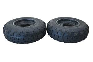 Honda - 08 Honda TRX400EX Front Wheels Rims & Tires 21X7-10 4/144 Sportrax 400 - Image 3